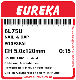 6L75 - Roof Nail & Cap -6L75_Label_T